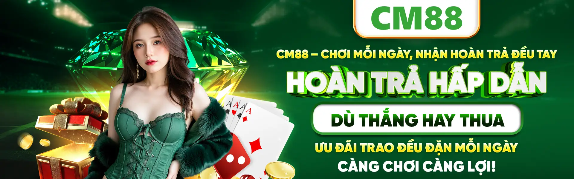 Banner thông tin và hỗ trợ CM88